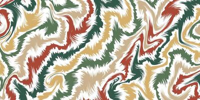 Bright wavy design with a bold vintage feel vector