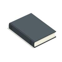 An illustration of a book on a white background vector