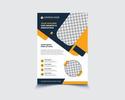 Modern Corporate Business Flyer Template vector