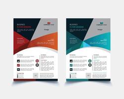 Modern Business Flyer Template vector