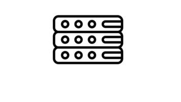 Animated Server Data Protection Shield video