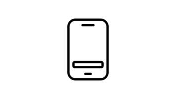Animated Mobile Banking Transaction Interface video