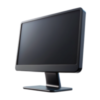 transparent computer monitor with transparent screen and stand png
