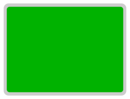 Tablet Computer Silhouette With Green Screen, can use for Pictogram, Logo, Apps, Image, Mock Up, Simulation, Background, Framework, or Graphic Design Element. png