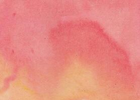 Warm sunset hues handmade background with layered organic brushstrokes photo