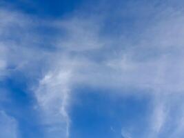 A plane flying in the sky photo