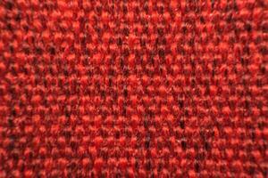 A close up of a red fabric photo