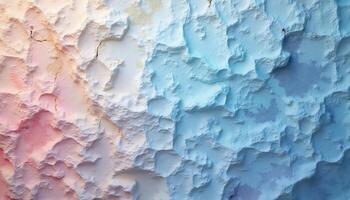 Textured Wall Gradient with Pastel Hues for Background or Abstract Art photo