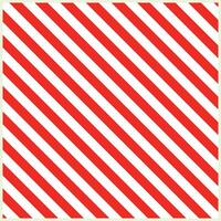 The repeating red and white diagonal lines create a bold, contrasting pattern. Suitable for design backgrounds, decorative elements, or eye-catching visual warning symbols. vector