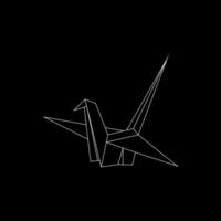 Bird Polygonal Lines, can use for Logo Gram, Pictogram, Animal Figure, Website, Apps, or Graphic Design Element. Size Editable vector