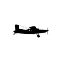 A cargo aircraft, freight aircraft, freighter, airlifter or cargo jet, can use for Logo Gram, aero plane Illustration, Pictogram, Website, Apps, or Graphic Design Element. Color Editable vector