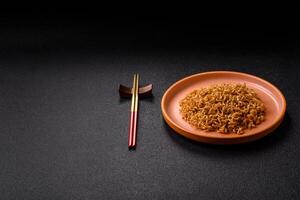 Instant noodles or ramen, Asian food, pasta photo