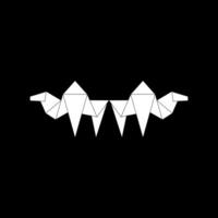 Pair Camel Shape Inspired by Origami Form, can use for Logo Gram, Pictogram, Animal Figure, Website, Apps, or Graphic Design Element. Editable vector