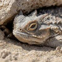 The Texan Horned Toad from the Drylands photo