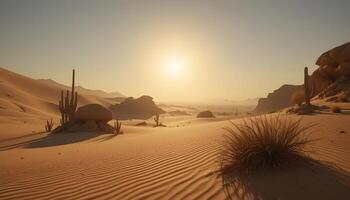 Desertcore Sunburst Shadowplay Warm Earth Tones photo