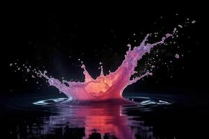 Neon Water Crown photo