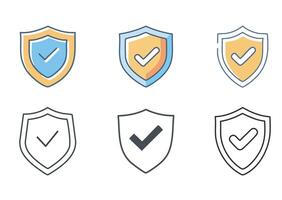 Checkmark Icon Set vector
