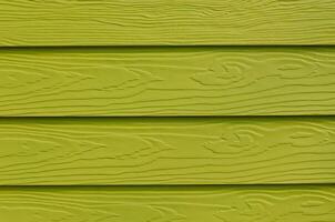 Texture of Green Synthetic Wood Background photo