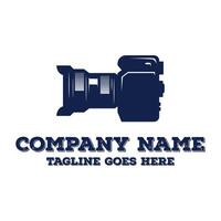 Vintage Retro Digital Photo Camera Icon for Photography or Recorder Illustration vector