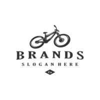 bicycle logo design stock template illustration vector