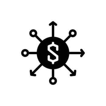 expense solid icon design good for web or mobile app vector