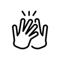 collaboration outline icon design good for web or mobile app vector