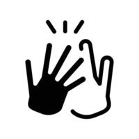 collaboration solid icon design good for web or mobile app vector