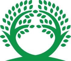 Modern Tree Symbol Logo Illustrations vector