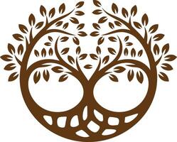 Clean Tree Logo Symbol Designs for Branding vector