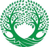 Nature Inspired Tree Symbol Vectors Elements