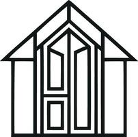 Simple House Logos and Design Elements vector