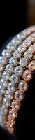 Sparkling diamond banner showcasing exquisite jewelry craftsmanship highlighting intricate designs and brilliant clarity of each stone radiating elegance in luxury collection photo