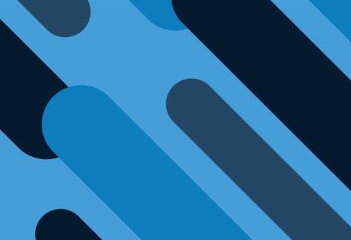 resumen azul redondeado bloques modelo vector