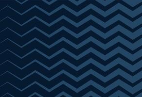 Seamless Dark Blue Chevron Zigzag Pattern vector