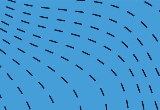 Blue Abstract Dashed Lines Pattern vector