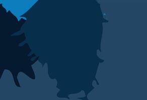 Abstract Dark Blue Ink Stain Background vector