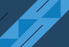 Abstract Blue Geometric Triangles Background vector