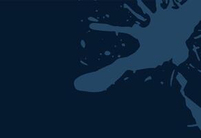 Dynamic Dark Blue Paint Splash Backdrop vector