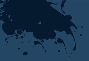 Abstract Dark Blue Splatter Background vector
