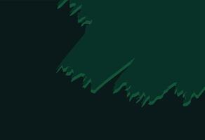 Abstract Dark Green Simple Brush Stroke vector