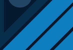 Blue Abstract Geometric Stripes Background vector