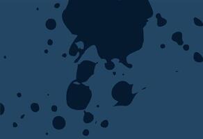 Abstract Dark Blue Ink Splatter Backdrop vector
