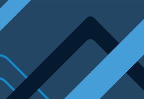 Abstract Dark Blue Geometric Blocks Background vector