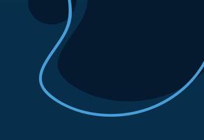 Smooth Blue Abstract Fluid Wave Background vector
