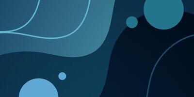 Abstract dark blue wave geometric background. Papercut pattern wave fluid pattern with lines design. vector