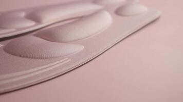 Soft cushioning pads enhance comfort for daily use video