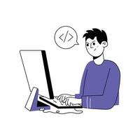 Working Illustration. EPS 10 File vector