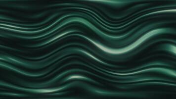 4k Beautiful Waving Lines Background Blue Loopable. Smooth slow motion moving dotted wavy detailed lines on dark black copy space background seamless loop animation video