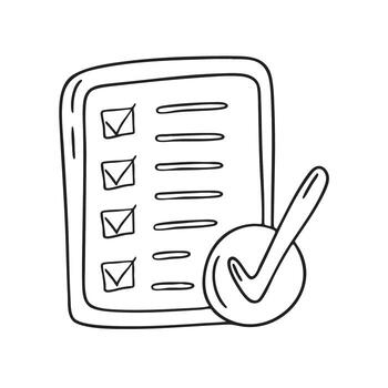 A tick mark drawn next to a form text input vector