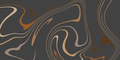 Minimalist brown wavy background, minimalist marble motif background, psychedelic background vector